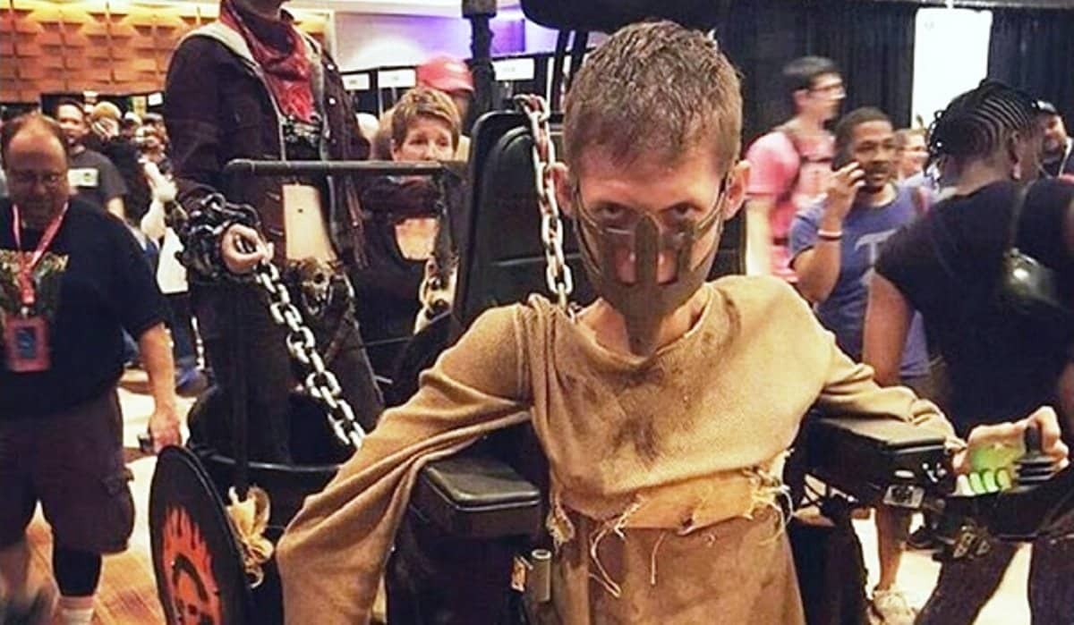 Disabled Student Transforms His Wheelchair Into Epic Mad Max Cosplay