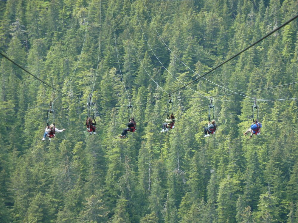Zipline with 5 Friends at the World’s Largest ZipRider and Scenic