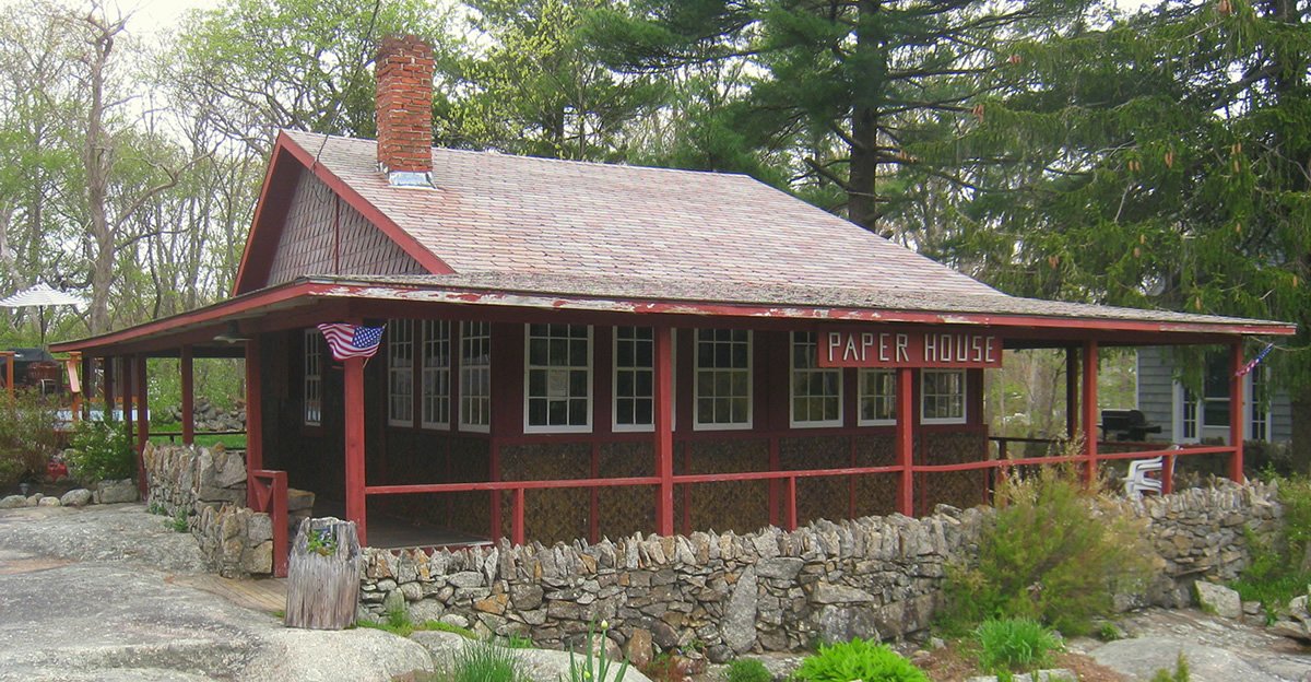 Rockport, Massachusetts' Paper House Is Literally That A House Made