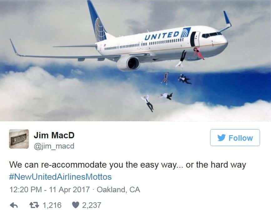 Netizens Are Trolling United Airlines With Savage New Slogans Elite Readers Page 3