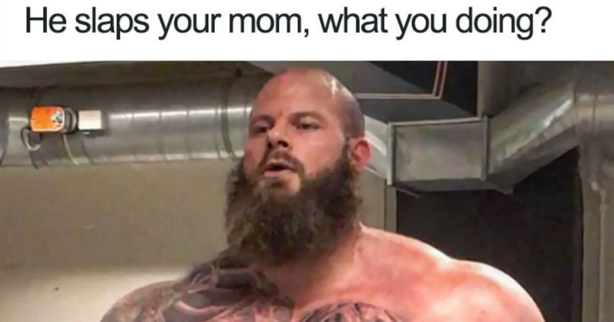 Bodybuilder From Viral Meme Has A Brilliant Response To His Picture