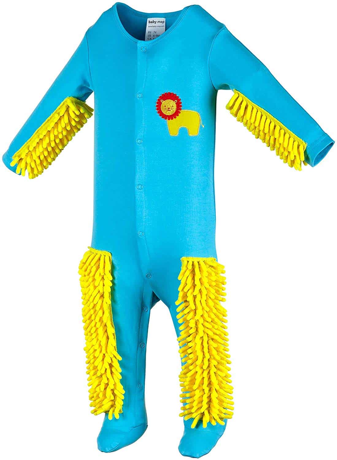Now You Can Get The Floor Clean With This BabyMop Onesie Elite Readers