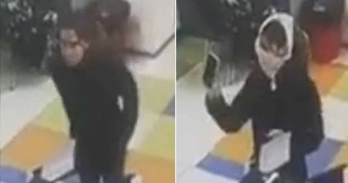 Woman Strips Off Underwear and Wears It As Face Mask After She Was