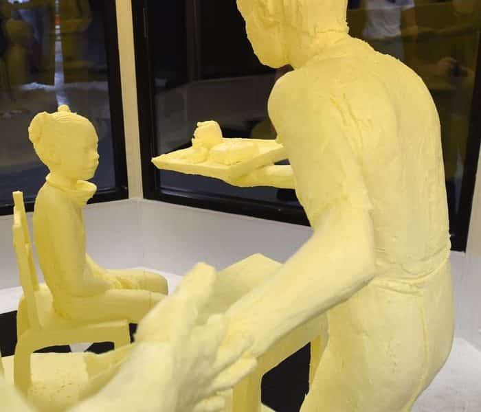 butter-sculpture